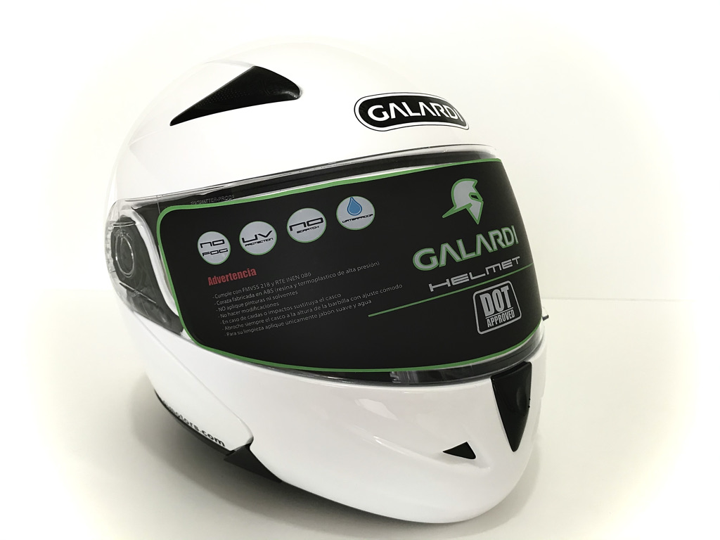 CASCO GALARDI DOT 803 BLANCO M