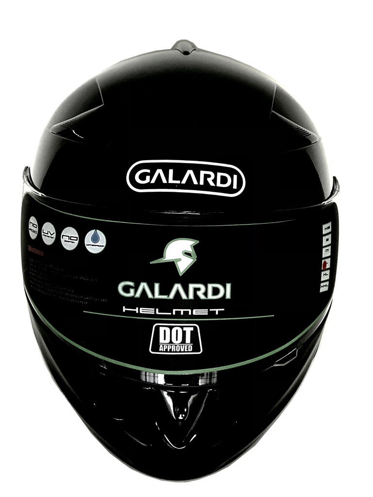 CASCO GALARDI DOT 803 NEGRO BRILLANTE XL