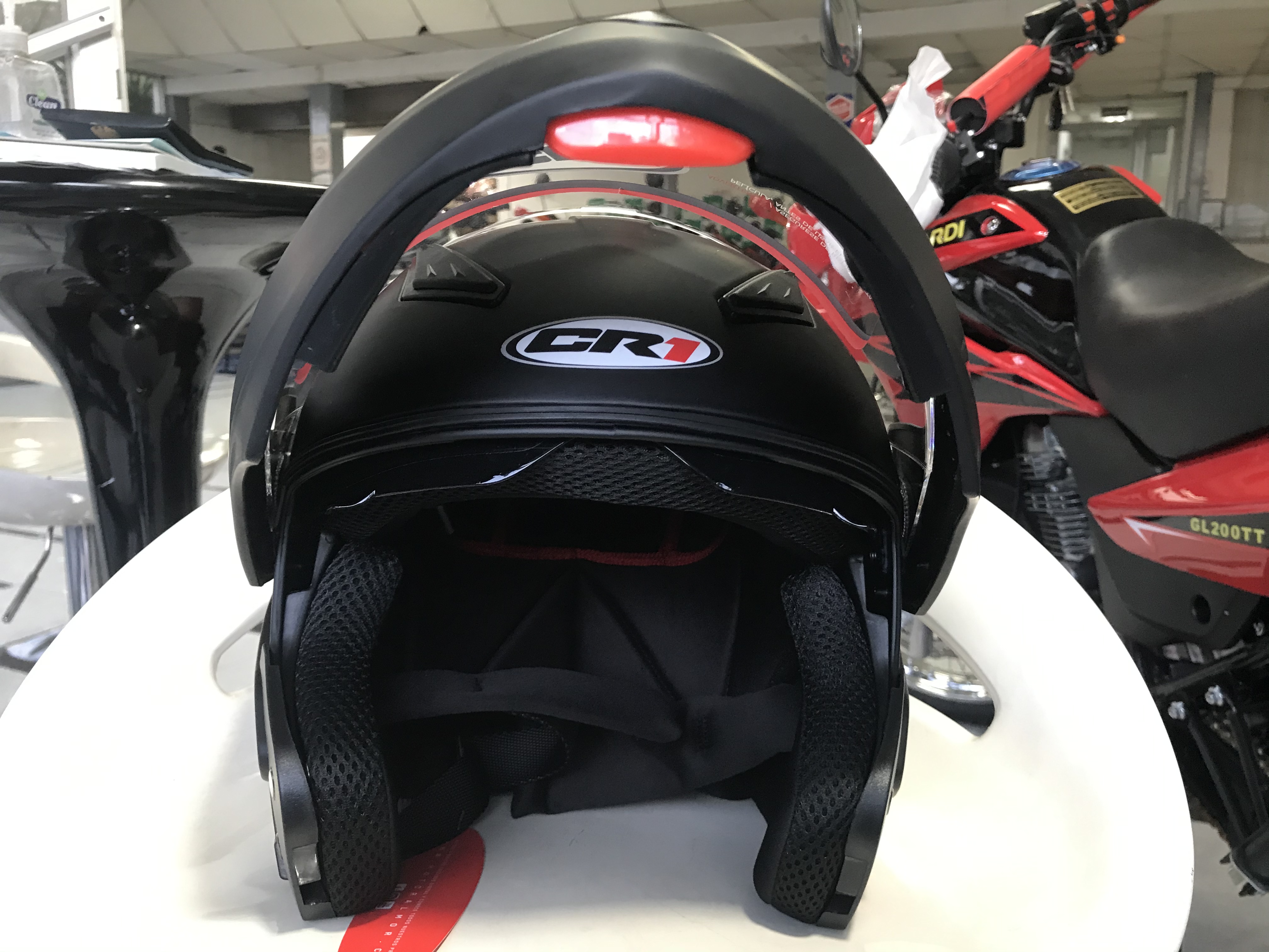 Casco CR1 C100DV Negro Mate XL