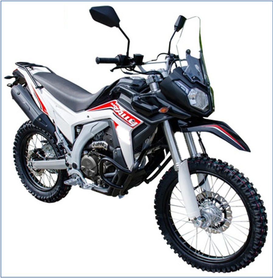 Moto Loncin LX300GY-A Negro 2024
