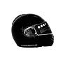 CASCO GALARDI DOT 803 NEGRO BRILLANTE XL